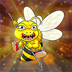 G4K Atrocious Fighter Bee Escape Game